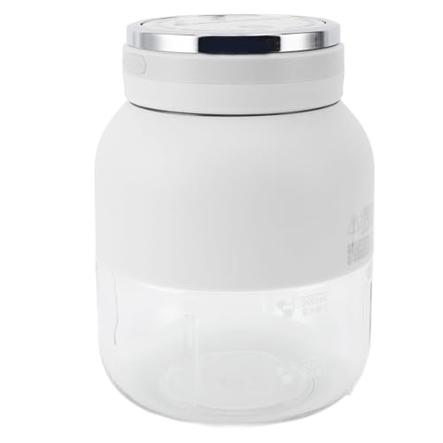 Focket Portable Electric Juicer Blender, Automatically Close Replenish Vitamin C Blender Cup with USB Interface for Climbing (White)