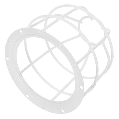 Housoutil Protector de Bombilla Inoxidable Jaula de Luz Industrial Pantalla de Lámpara para Iluminación de y Fábricas Instalación y Rápida