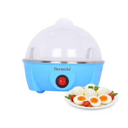 THEMISTO TH-610 350w Egg Boiler/Poacher/Cooker for Steaming, Cooking & Boiling (7 eggs)