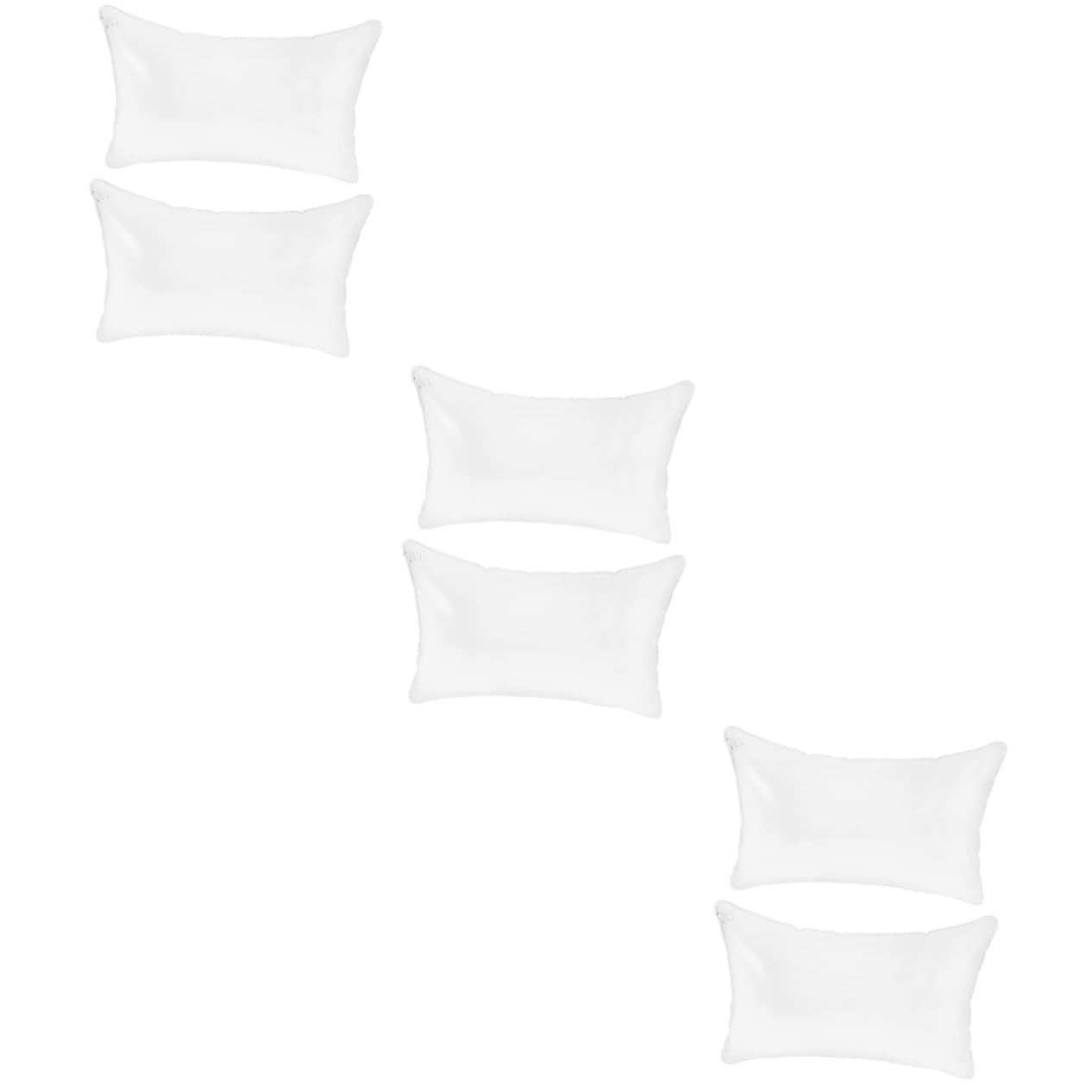 TOPBATHY Lot De 3 Oreillers Gonflables Ergonomiques en PVC Respirant pour Voyage en Voiture