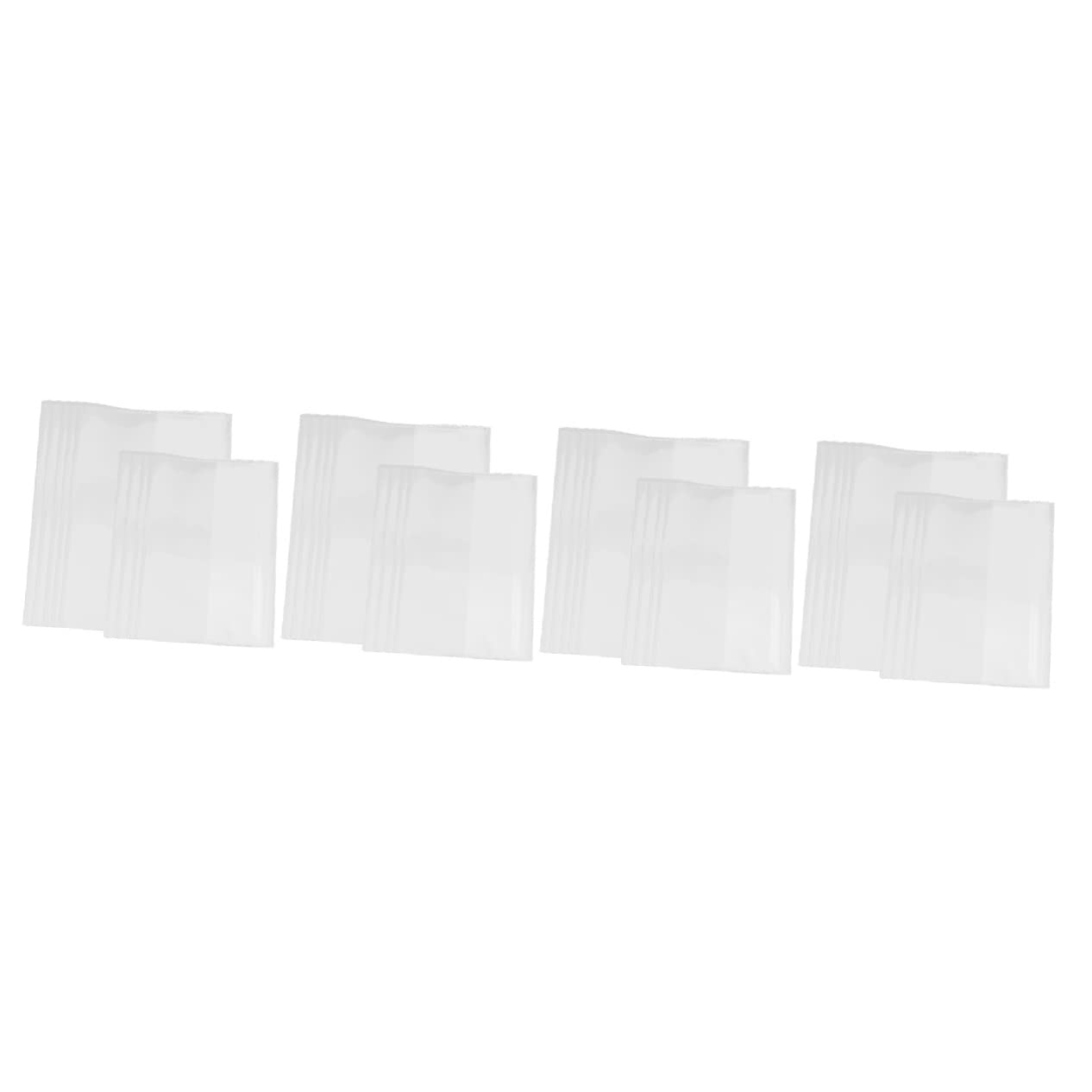 Angoily 80 Piezas Forros Transparentes para Libros con Adhesivo Protectores Escolares Impermeables Cubiertas Ajustables para Libros de y Cuadernos Funda Protectora para Estudiantes