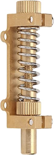 TUOREN Brass Tremolo Stabilizer Guitar Tremolo Stopper Device Compatible with Fender Electric Guitar Parts Accessory with Mounting Screws