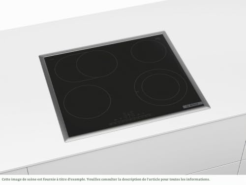 Plaque Électrique Bosch PKN645FP2E – 4 Zones, 8300W, Intégré - vue 9