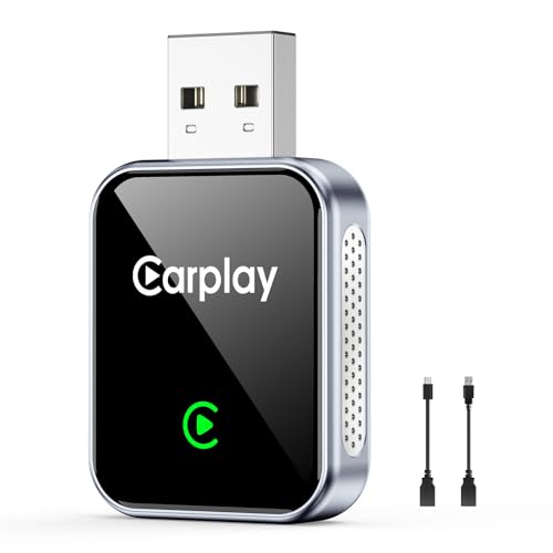 Aerlien Wireless CarPlay Adapter for iPhone, CarPlay Dongle Converts Wired