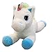 Produktbild Egosy 40cm / 60cm Karikatur Einhorn Puppe Plüschtier Plüsch flaumiges Tierspielzeug-Geschenk für Kinder