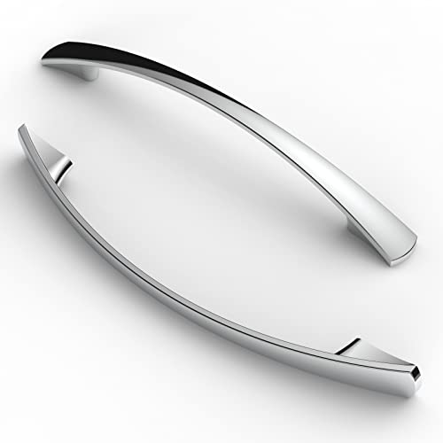 FURNIWARE Pack of 10 Cabinet Pulls, Zinc Alloy Drawer Pulls, Hardware Modern Kitchen Cabinet Door Handles