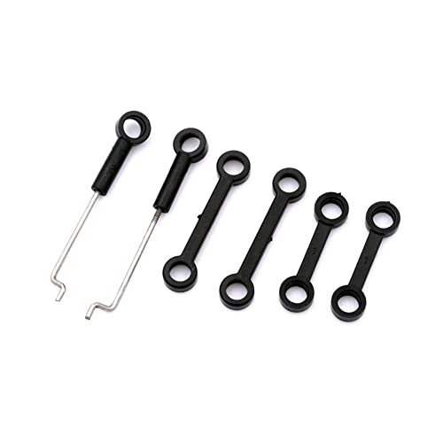 Wpond Hebilla de conexión compatible para helicóptero V912-a Single Propeller Remote Control Helicopter Pull Rod Recambios V912-04 Cover