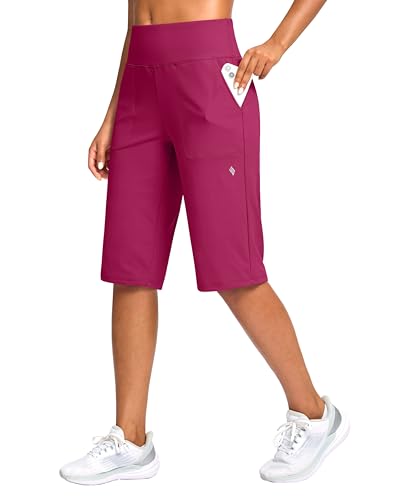 Image of SANTINY 14 inch /12 inch Long Shorts for Women
