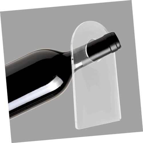 Soporte para botellas de vino acrílico KICHOUSE 2 piezas miniatura 6
