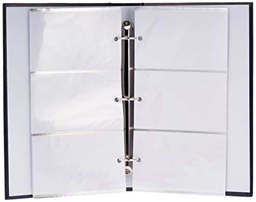 3-Ring Photo Album 300 Pockets Hold 4X6 Photos, Navy Blue #TOP1