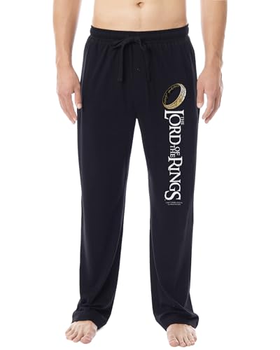 The Lord of The Rings Men's One Ring Sleep Lounge Pajama Pants for Adults