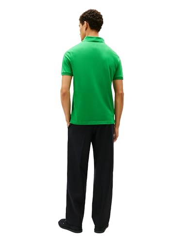 Image of Tommy Hilfiger Mens Short Sleeve Cotton Pique Polo Shirt in Regular Fit