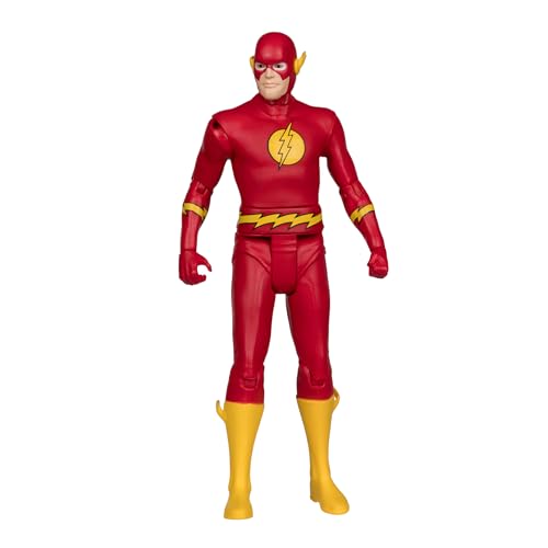 McFarlane Toys - DC Retro The Flash (Super Friends) Figura de acción de 6 pulgadas