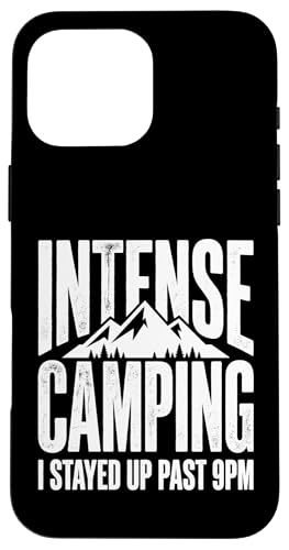 Intense Camping I Stayed Up Past 9PM �}�E���e�� �O���t�B�b�N �X�}�z�P�[�X iPhone 16 Pro Max �p