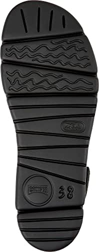 Camper Women's Slingback Flat Sandal, Dark Gray, 9 | Image 4