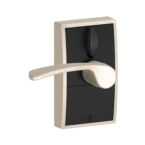 Schlage Touch Electronic Lock, Lever Handle, Century Trim, Satin Nickel - image 4