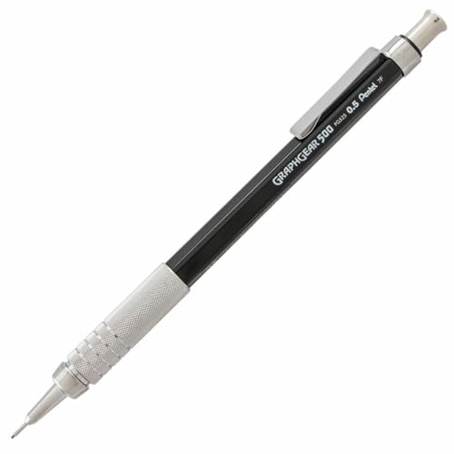 Pentel graphgear 500 mechanical drafting pencil, (0. 5mm), fine line,...