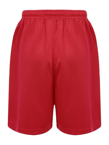easyforever Kids Boys Athletic Shorts Solid Color Sports Workout Trunks Basketball Performance Active Activewear2