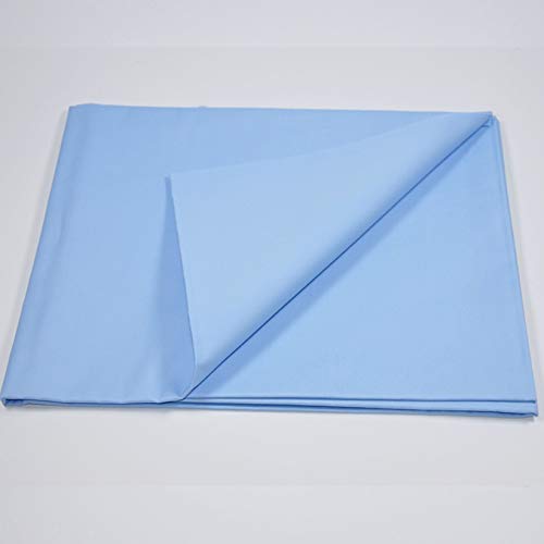 Premium Sky Blue 100% Cotton Twill Fabric - Versatile 4.5oz 60" Wide Material for Upholstery and Craft Projects by The Yard