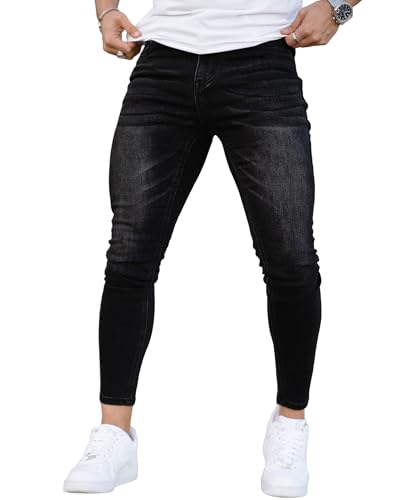 GINGTTO Mens Skinny Jeans Stretch Denim Jeans for Men