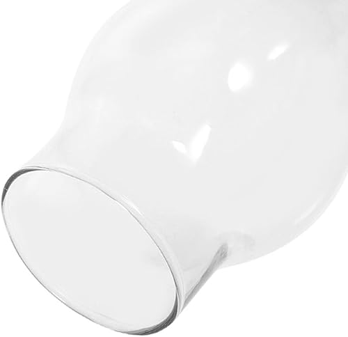 Miniatura 4 de Lámpara de vidrio de repuesto para lámpara de aceite, lámpara de huracán, globos de lámpara de cristal transparente, pantalla de lámpara de chimenea
