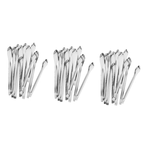 OSOLADY 3sets Precision Stainless Steel Measuring Lab Scoop Micro for Scoop 12pcs*3