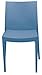 Sedia Venice blu avio per interni esterni bar ristoranti (conf. 6 pz)
