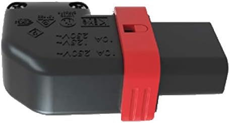 Miniatura 2 de Webber Electronics - Conector IEC320-C13 serie rewireable con bloqueo izquierdoderecho. No más desenchufar o desconexiones accidentales. PN