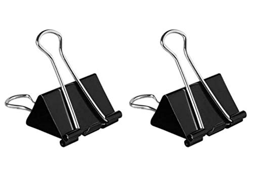 Xzyppci Extra Large Binder Clips 2 Inch Big Paper Clamps Clips for Office Supplies, 48 Pcs