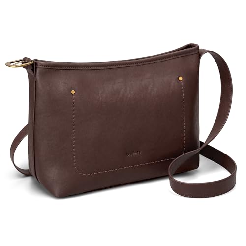 Image of befen Genuine Leather Purses for Women, RFID Medium Leather Crossbody Bags Shoulder Purse Handbags