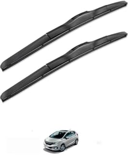 RYU7® Front Hybrid Wiper Blades Fits for Honda Jazz allroad 26"+14"(Pack of 2) Price In India