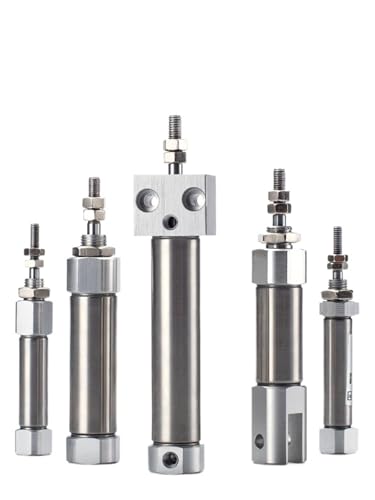 Cilindro neumático mini de doble efecto CDJ2B16 con vástago simple 2