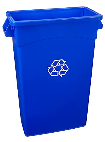 Amazoncommercial H8322-1-A1 Rectangular Commercial Slim Trash Can thumb #1