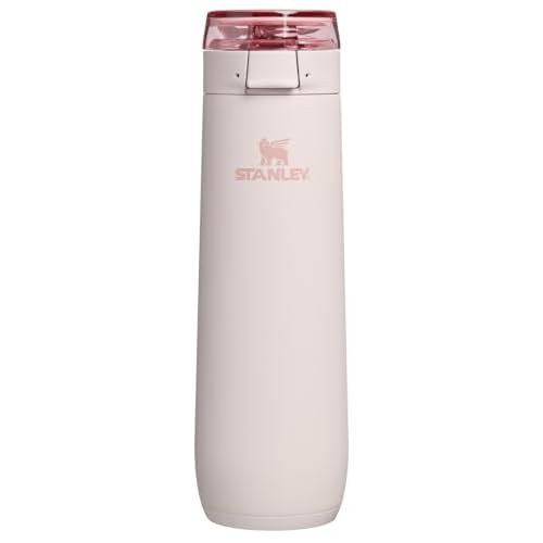STANLEY Flowstate Spring Bottle, 20 oz, Rose Quartz | Leakproof Water Bottle…