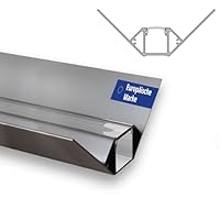 Profilo LED Per Cartongesso INNOVATE 2m Con Diffusore | Angolo Esterno | Alluminio Anodizzato - 3