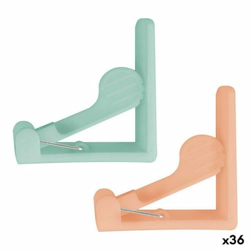 Bigbuy Home Pinza Di Supporto Per Tovaglie, 4 Pezzi, 36 Pezzi - 2