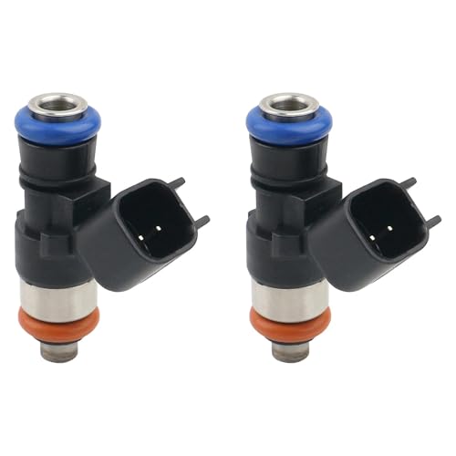 2Pcs Fuel Injectors Compatible with 2017-2024 Harley Touring Milwaukee M8 Screamin Eagle Engine Replaces 27400015 27400040