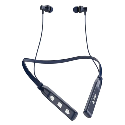 Image of AROMA NB119 Tune Upto 48 Hours Playtime*, Fast Charging, Dual Pairing, Bluetooth Neckband