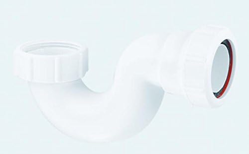 McAlpine Q10 19mm Shallow Bath Trap, White