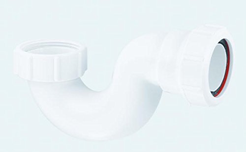 McAlpine P10 19mm Shallow Bath Trap, White