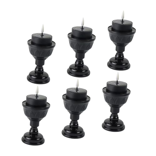 Bougies solaires étanches pour illuminer le jardin sans électricité lot de 6