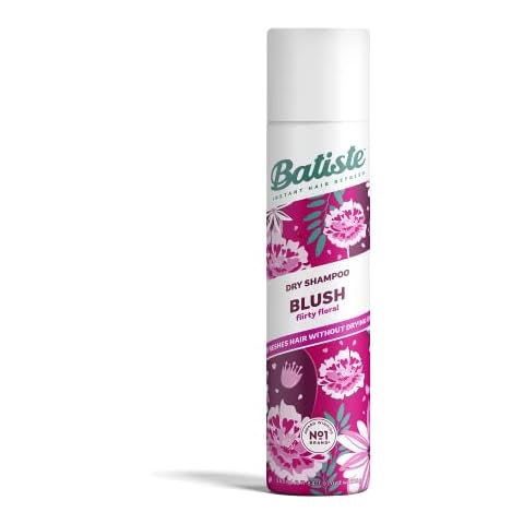 Batiste Dry Shampoo in Blush, Floral & flirty Fragrance, No Rinse Spray, 350ml Cover
