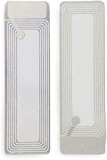 Security Stickers 1000pcs EAS RF8.2 MHz 19mmX65mm(0.75inX2.56in) Checkpoint Compatible Transparent Lipstick tag