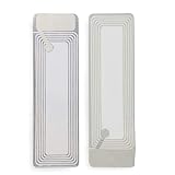 Security Stickers 1000pcs EAS RF8.2 MHz 19mmX65mm(0.75inX2.56in) Checkpoint Compatible Transparent Lipstick tag