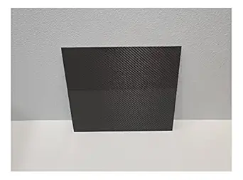 2x2 Twill Carbon Fiber Veneer Sheet/Plate - 12