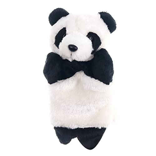 Suxdlan Marioneta De Mano De Panda Marionetas De Mano De Panda De Dibujos Animados para Narración De Cuentos Juguete Educativo Interactivo Marionetas De Dedo De Felpa Guantes De De Narración Blanc