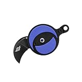 OKNIFE Nightclaw Mini Keychain EDC Folding Pocket Knife, D2 Hawkbill Blade and G10 Handle, for Outdo