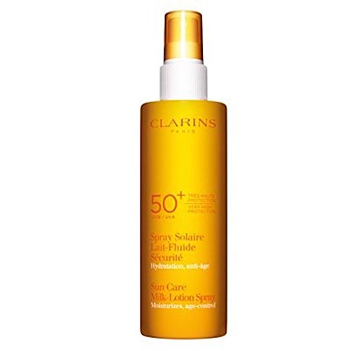 Clarins Sunscreen Care Milk-Lotion Spray SPF 50+, 5.3 oz.