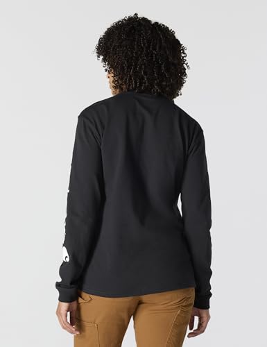 Carhartt Women's 103401 Women's WK231 Long Sleeve Logo T-Shirt3