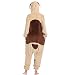 Body Divertido Pug Dog Onesies Mujeres Pijamas Hombres Animal Onesie para Adultos...